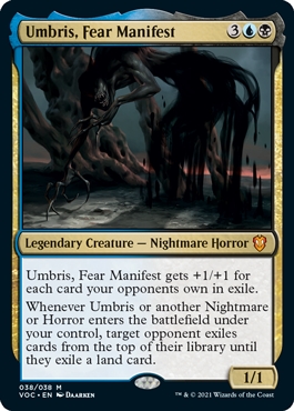 Umbris, Fear Manifest Innistrad- Crimson Vow Commander